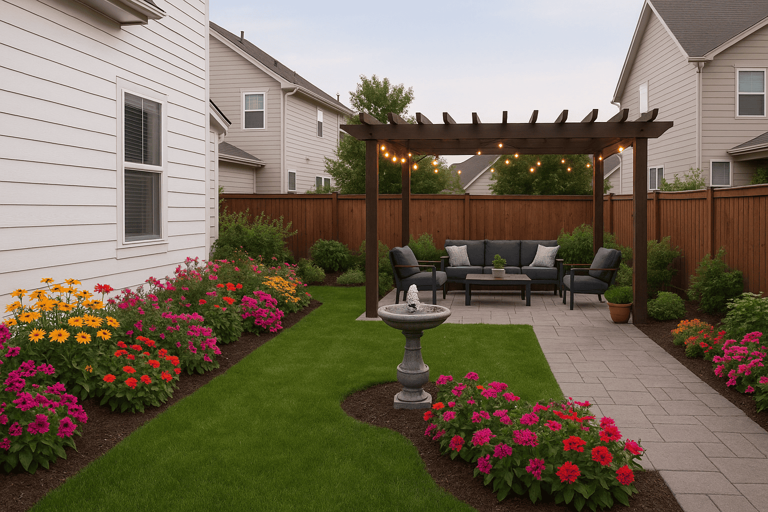 creative-garden-layours-lawn-beds-hardscaping