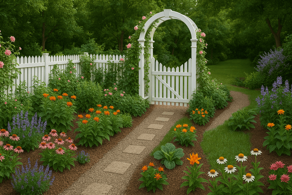yard-soil-pathways-fences-cottage-garden-design
